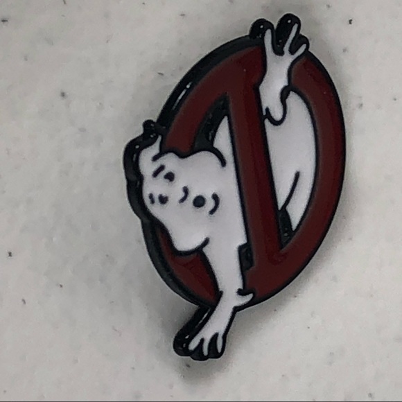 Ghostbusters No Ghost Symbol Pin Lapel - Picture 5 of 9